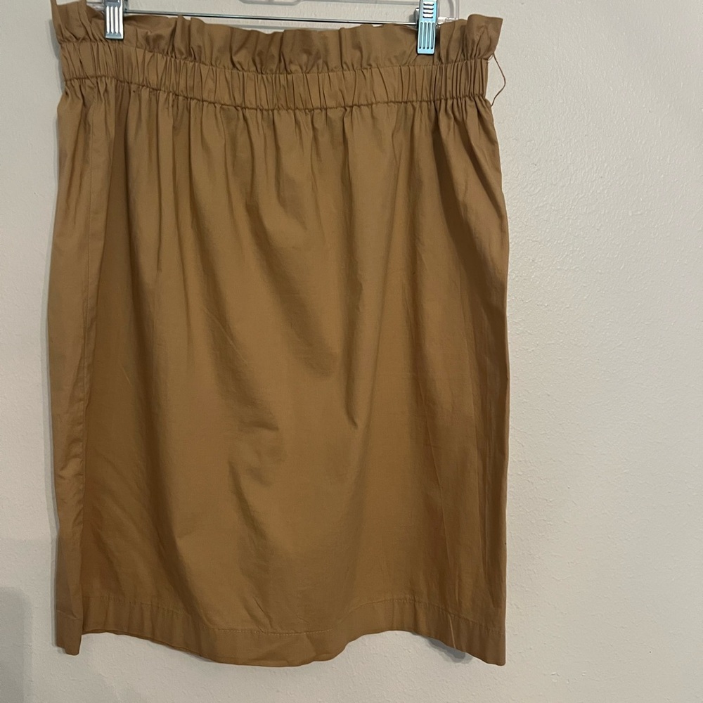 Who What Wear Brown Knee-Length Pencil Skirt